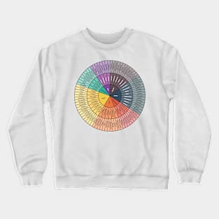 Wheel Of Emotions Crewneck Sweatshirt